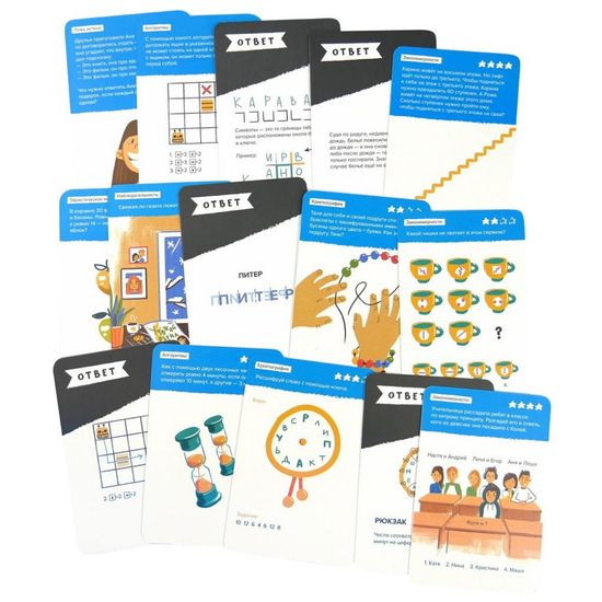 Настольная карточная игра Железная логика. Brainy Trainy