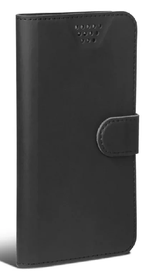 Чехол универсальный с флипом для смартфона с экраном 6.5"-6,7" DF Universal-14 black