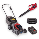 Комплект Honda №1: газонокосилка + воздуходувка + АКБ + зарядное устройство