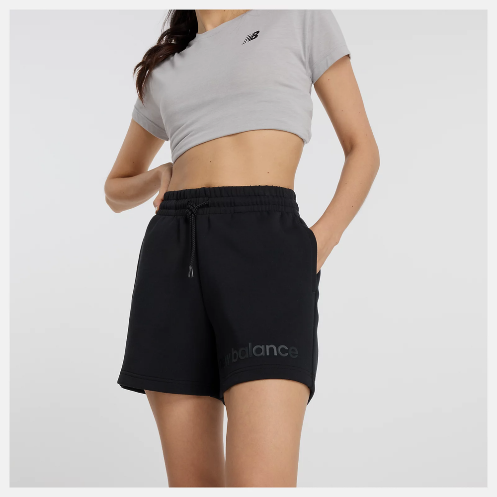 Шорты New Balance Logo, WS41550-BK