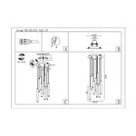 ST153.543.27 Светильник подвесной Белый LED 1*27W 4000K 2 295Lm Ra  IP20 D350xH1 500 180-240V