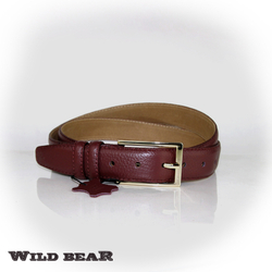 Ремень WILD BEAR RM-015f Vinous Premium