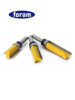 Фреза кромочная прямая (обгонная) с верхним подшипником 16х50