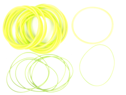 РК Колец на восемь гильз (2 наим. 24 поз.) а/м КАМАЗ зеленый силикон  "ПолиуретанДеталь"