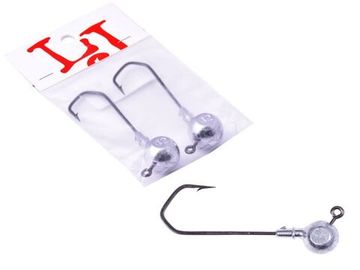 Джиг-головки LJ Pro Series BARBARIAN 120град 42.0г кр.8/0 2шт.