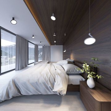 Накладной светодиодный светильник 358346 черный Hat Novotech