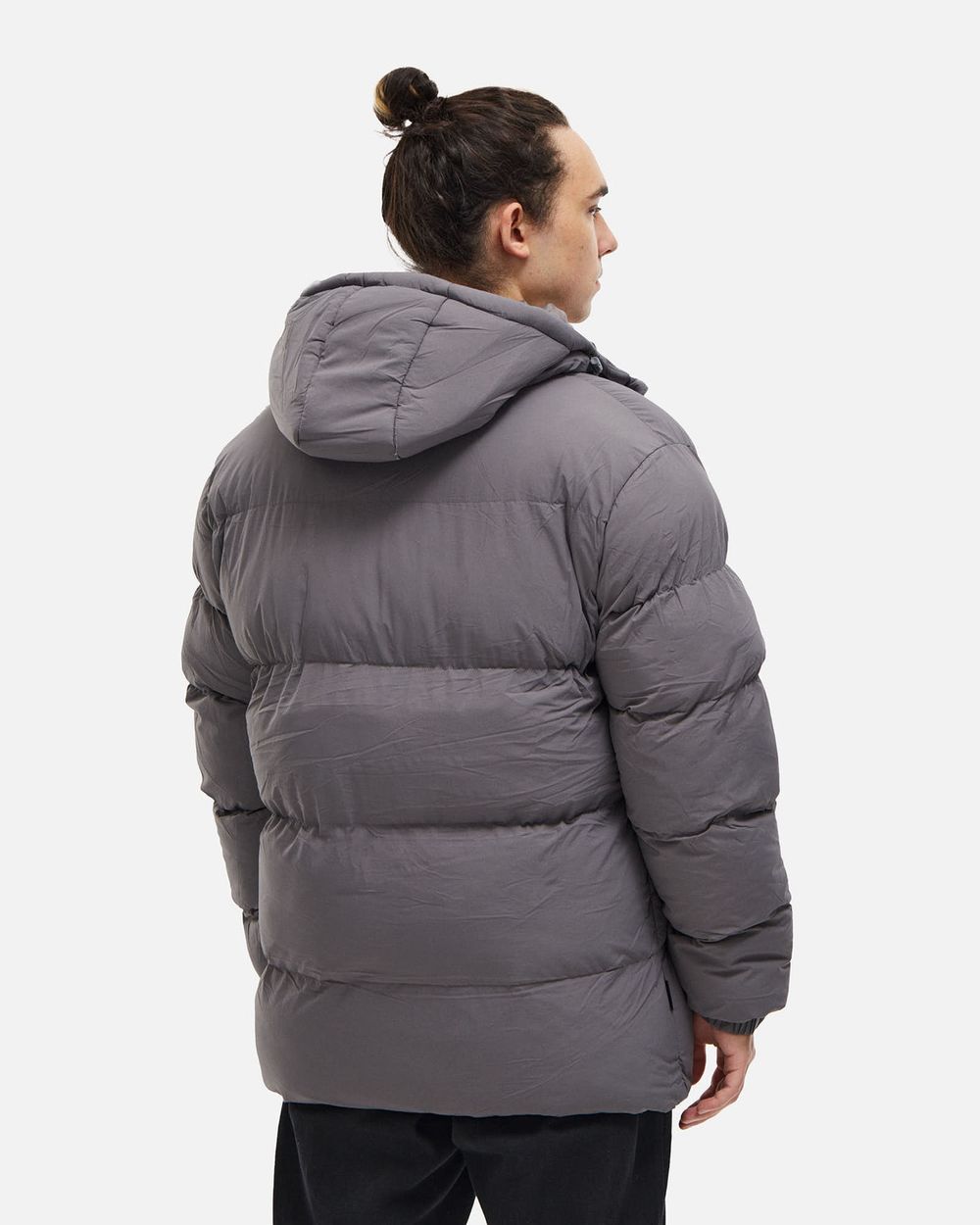 Купить Пуховик Anteater AW25 Downjacket Hooded Crispy серый Пуховик Anteater AW25 Downjacket Hooded Crispy серый