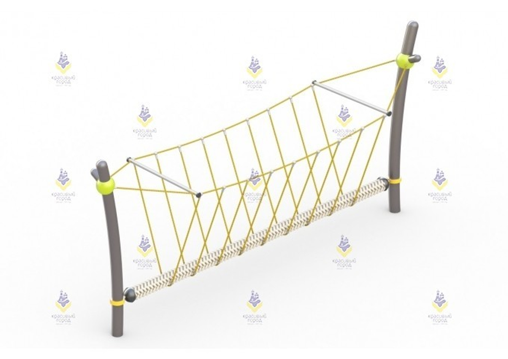 Канатный навесной мост