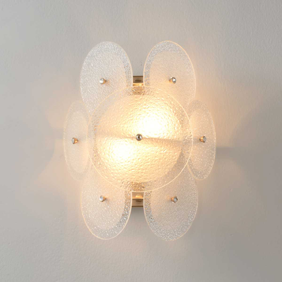 Бра Crystal Lux DANDELION AP2 GOLD