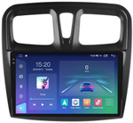 Магнитола для Renault Logan/Sandero 2014+ - Parafar PF174U2K на Android 13, QLED+2K, ТОП процессор, 8Гб+128Гб, CarPlay, 4G SIM-слот