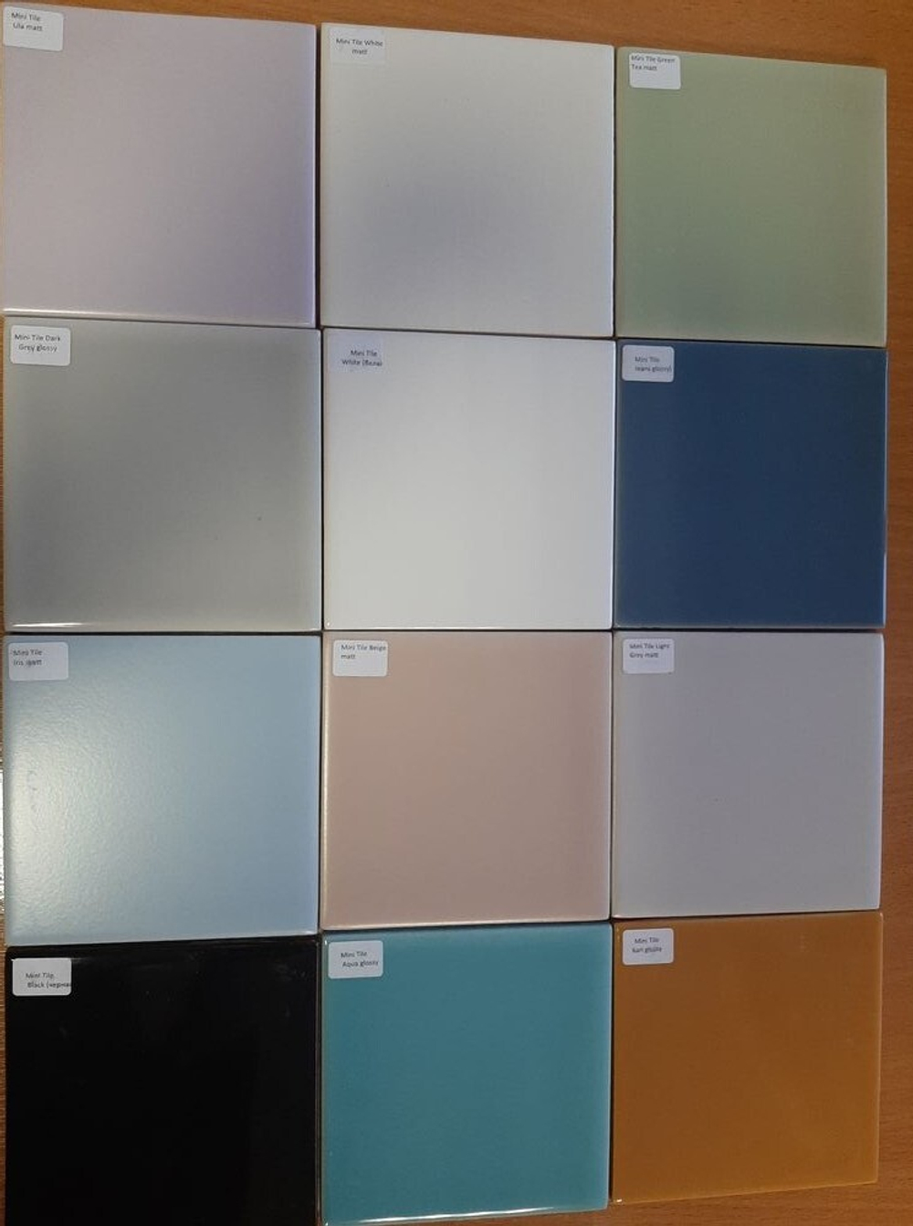 Плитка настенная Mini Tile Jeans glossy 99x99х7 мм