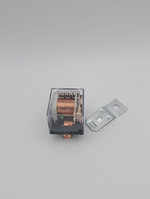 Реле универсальное автомобильное 12V 5 контов 100А с индикатором, с кронштейном, прозрачное