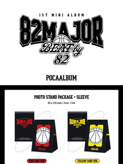 Альбом 82MAJOR - BEAT BY 82 1st Mini Album POCAALBUM RANDOM Version