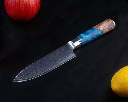 TWB-D5 G10Нож дамасская сталь VG10