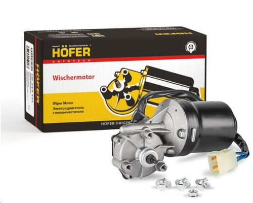 Мотор дворников /2101-07, 2121, ОКА/ (МЭ-241) (HOFER)