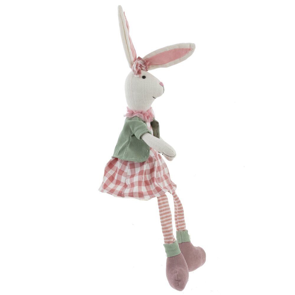 GAEM Игрушка набивная "Заяц/Зайка", L13 W12 H58/26 см, 2в.