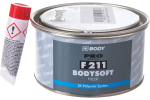 Шпатлевка полиэфирная + отвердитель 8г BodySoft (0.25кг)