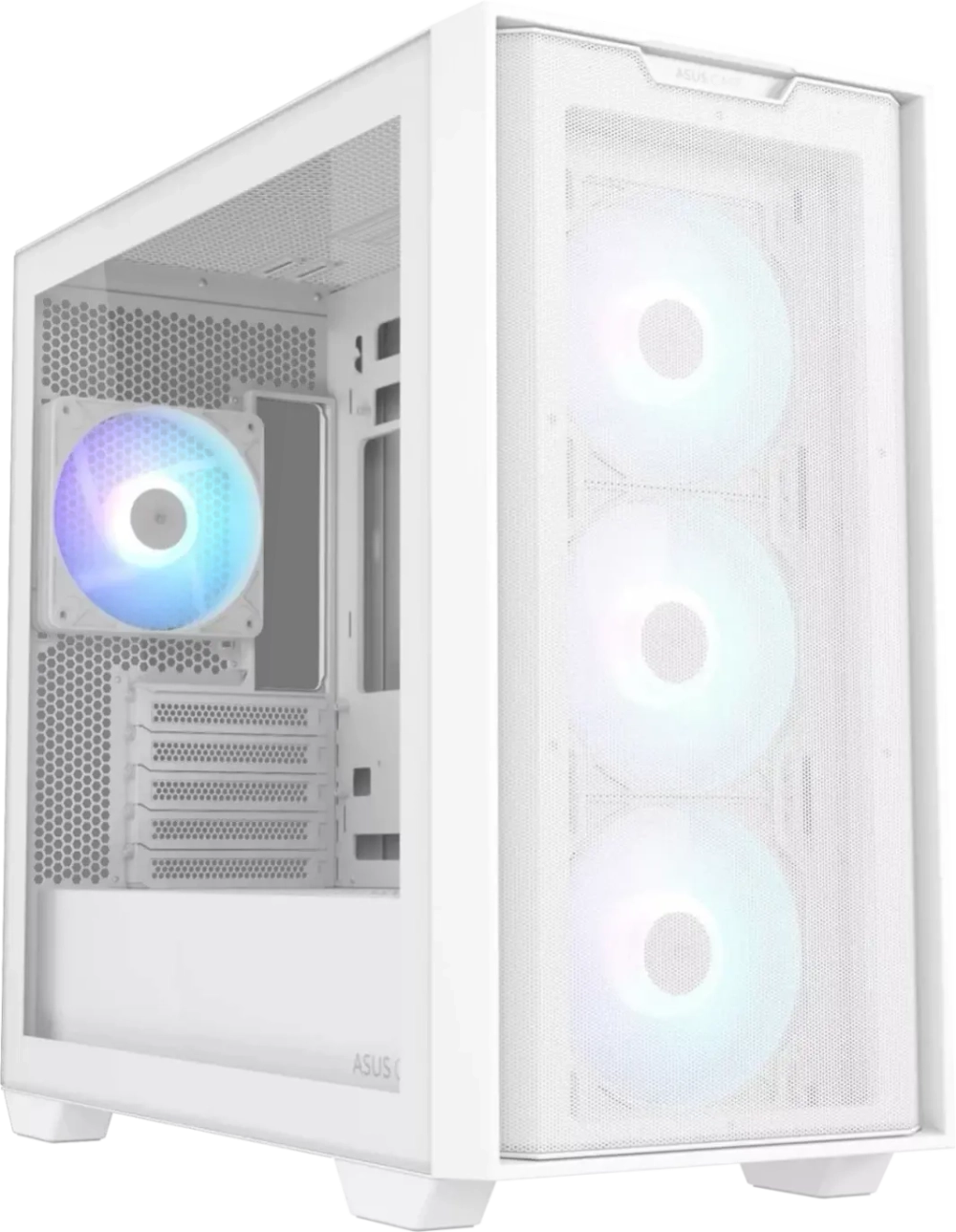 Корпус ASUS A21 PLUS TG ARGB WHITE mATX/mITX 90DC00H3-B19010
