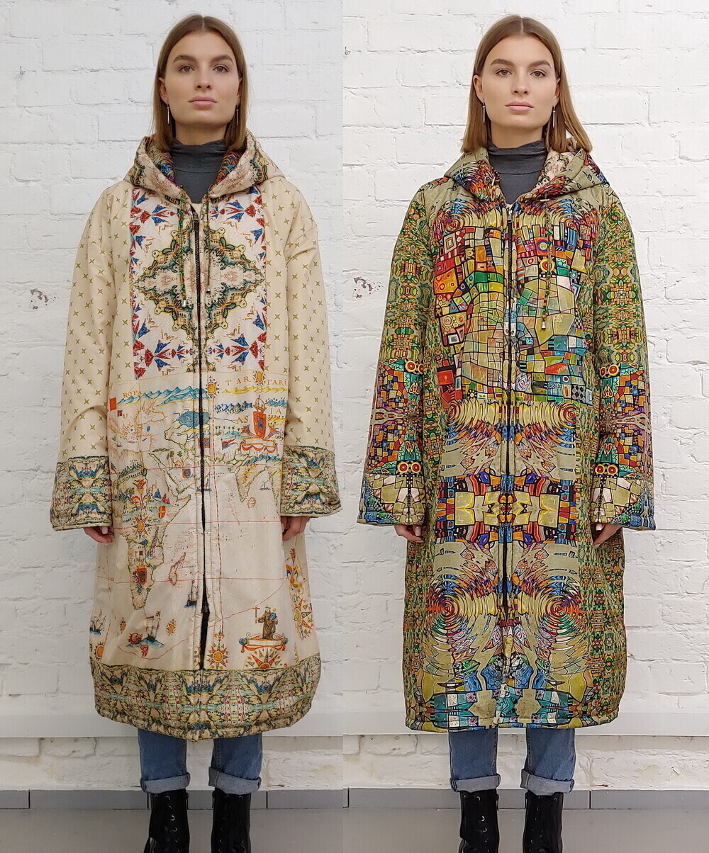 Женское пальто парка