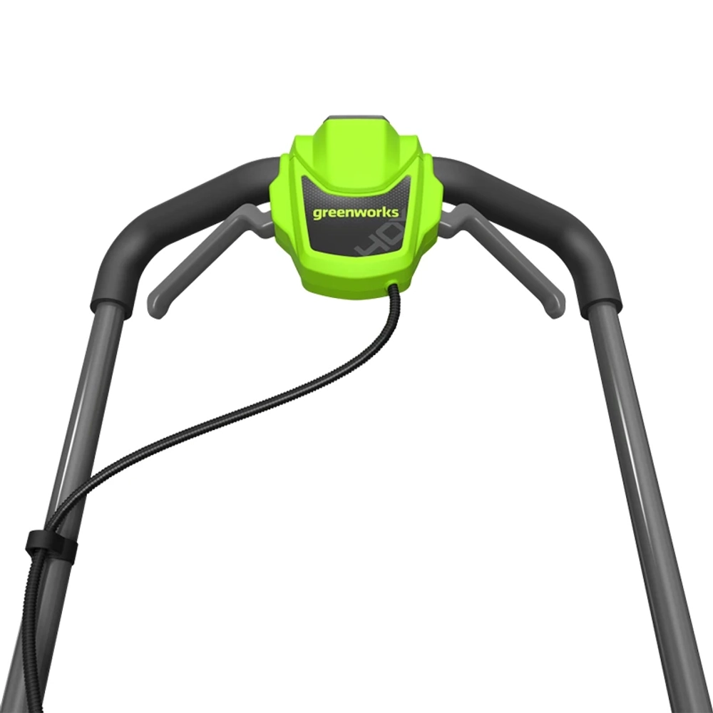 Газонокосилка аккумуляторная Greenworks GD40LM411 40В (1 x 5 Ач, ЗУ) нож 41 см, 2521007UG