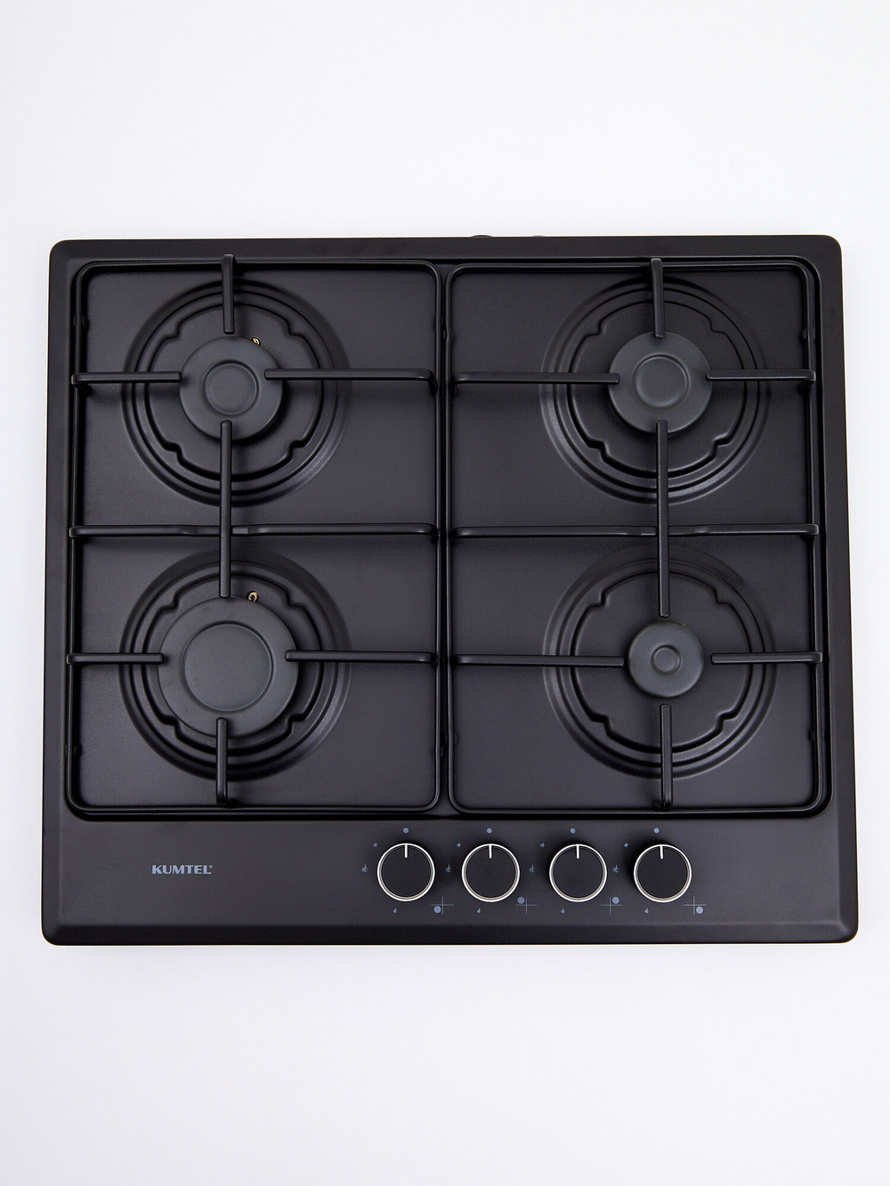 Варочная панель Kumtel KH-43-25, матовая эмалированная сталь, газовый контроль, электроподжиг