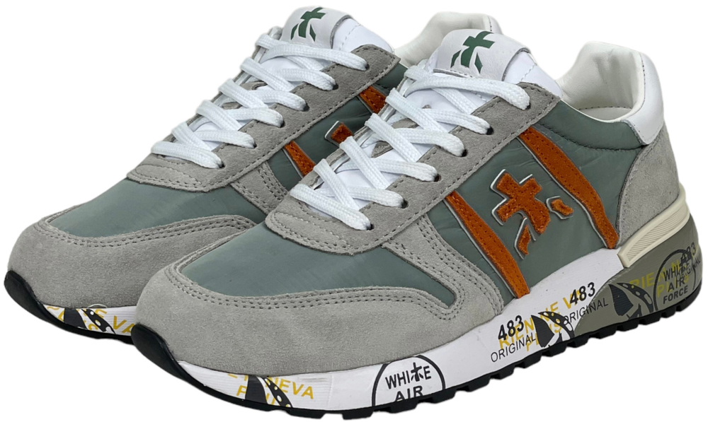 Premiata Lucy 3125 Green Grey Brown