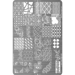 Nika Nagel Пластина для стемпинга №04 (большая)