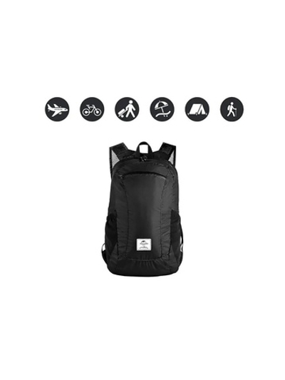 Рюкзак Naturehike 18L NH17A012-B Ultra-Light компактный черный