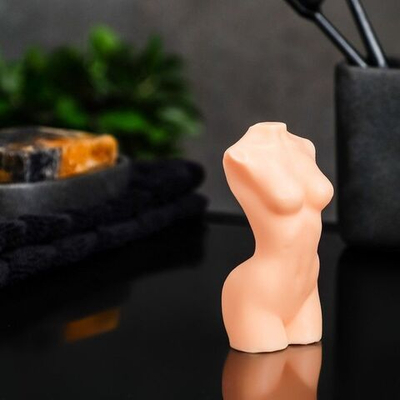 Телесное фигурное мыло Женское тело №1 (Цвет: телесный)