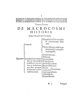 Utriusque cosmi maioris scilicet et minoris metaphysica, physica atqve technica historia. Volume 1. Part 1 | R. Fludd