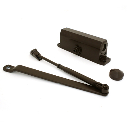 Доводчик дверной NOTEDO  DC-120 Легкий характер/BROWN Коричневый  (60 - 120кг)   / 499