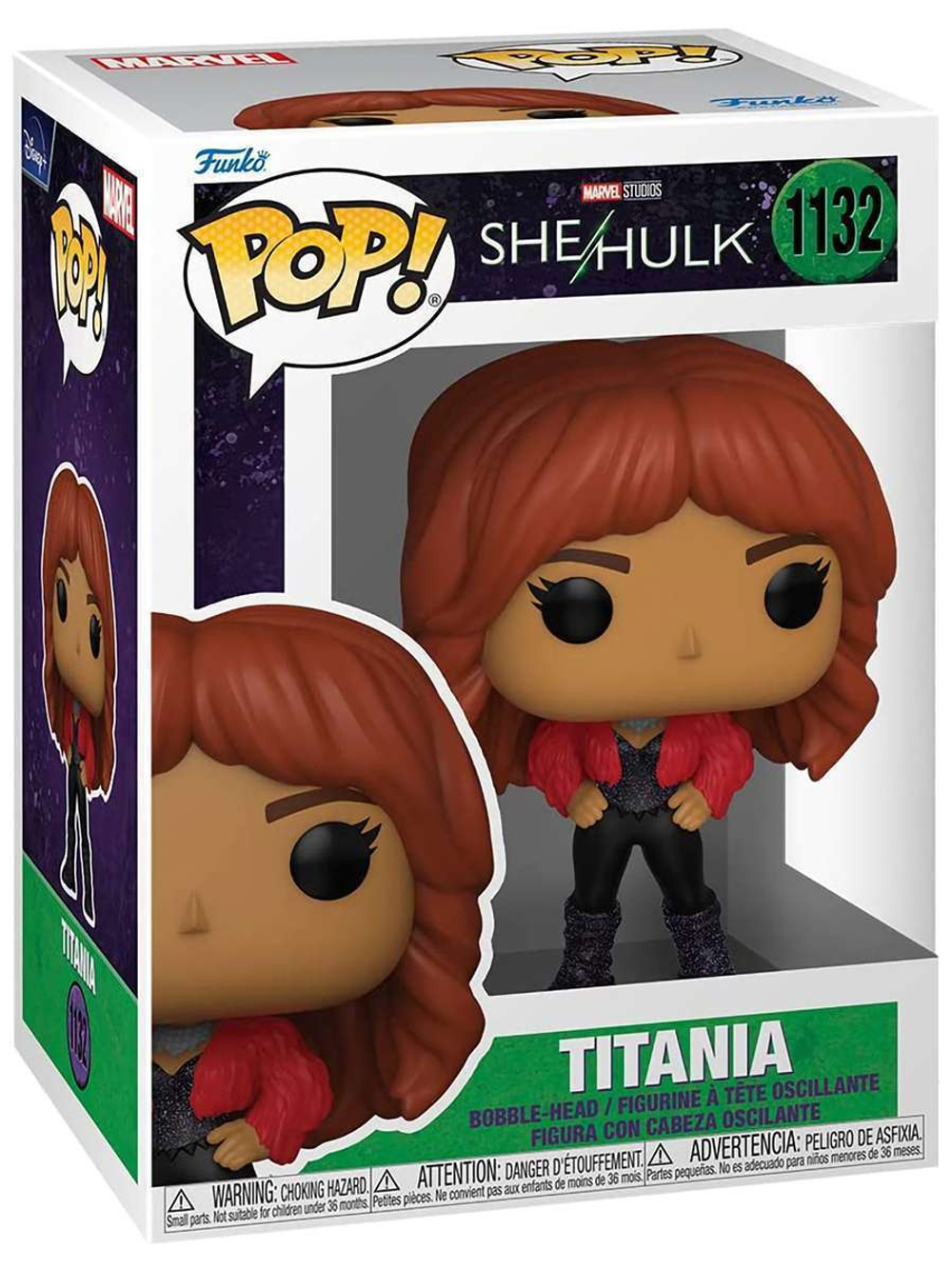Фигурка Funko POP! Bobble Marvel She-Hulk Titania (1132) 64202