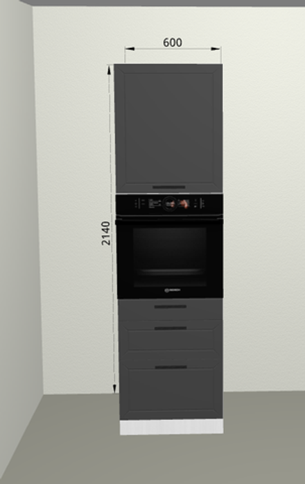 Пенал П63 Монс графит