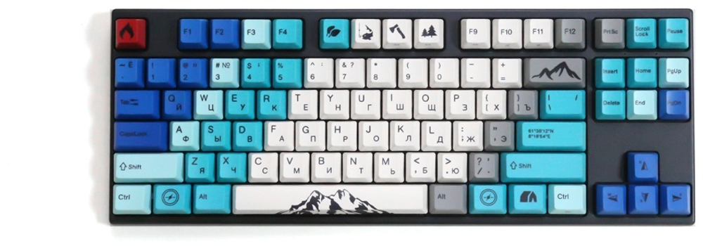 Клавиатура VARMILO Summit R1 VPM87 Varmilo EC V2 Sakura белый