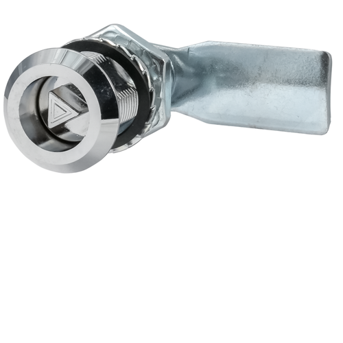 Замок мебельный / щитовой 36 мм, с треугольным ключом, с защитой от проникновения воды и влаги