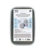 Глина для скульптурной и художественной лепки ТРИ СОВЫ, голубая, запекаемая, 1кг, порошковая, пластиковый контейнер - RM