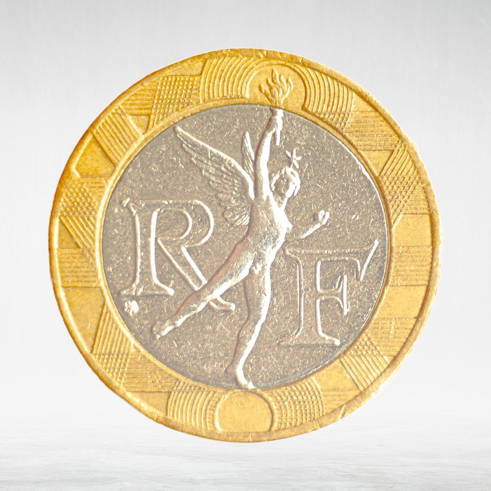 France, 10 Francs 1990 - Génie de la Bastille, VF