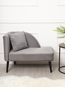 Кушетка Berger серый/венге