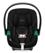 Коляска 3 в 1 Cybex Priam IV Matt Black complete и автокресло Aton S2 i-Size Moon Black Cozy Beige