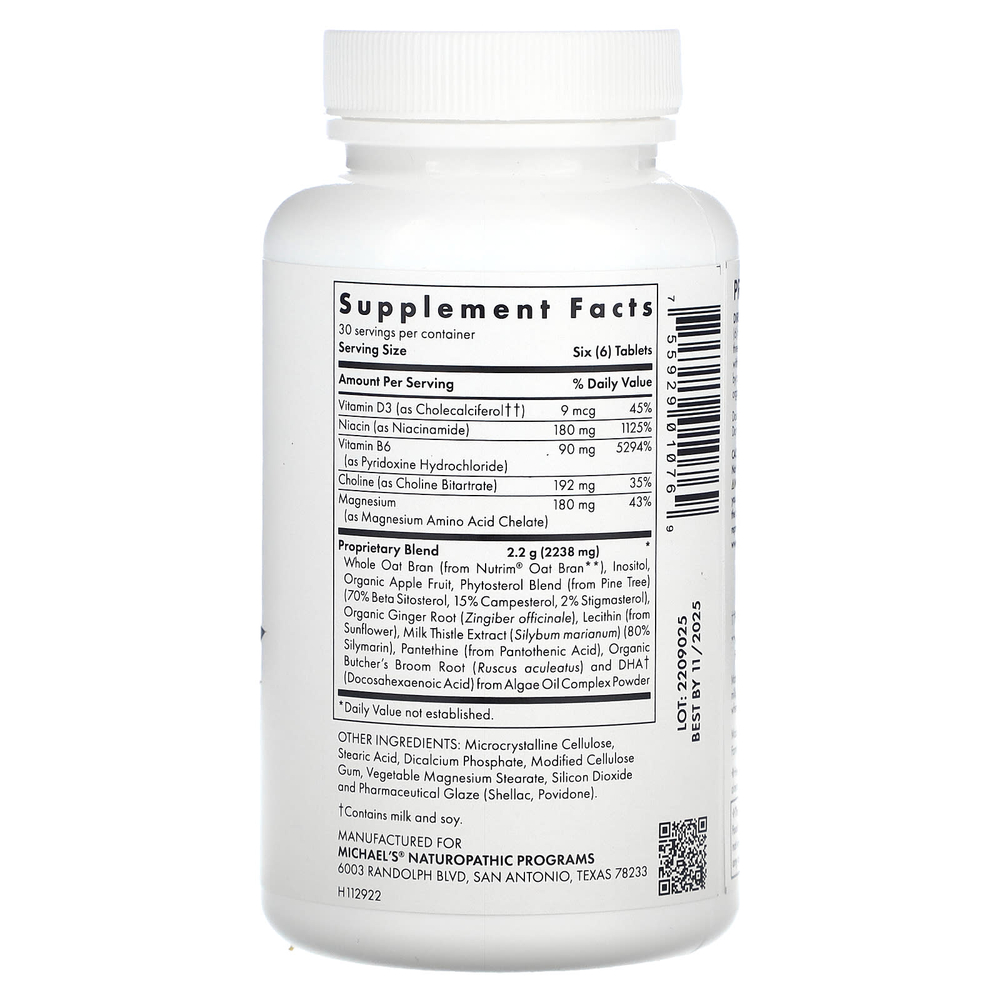 Michael's Health, Факторы метаболизма холестерина, 180 таблеток