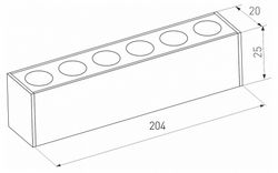 Встраиваемый светильник Arlight MAG-25 046322
