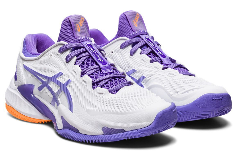 Женские Кроссовки теннисные Asics Court FF 3 Clay - white/amethyst