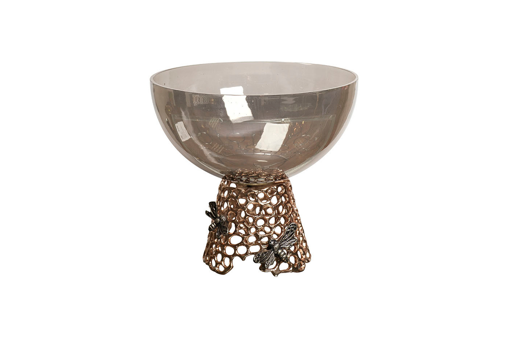 Блюдо декоративное Соты Garda Decor 69-219054