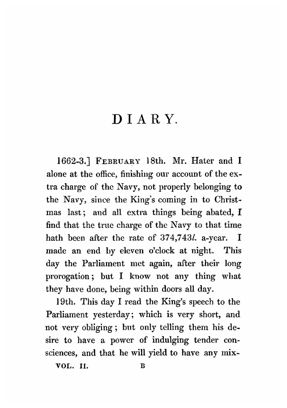 Memoirs of Samuel Pepys. Volume 2 | Samuel Pepys