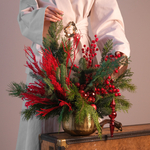 Композиция из хвои А-ля рус