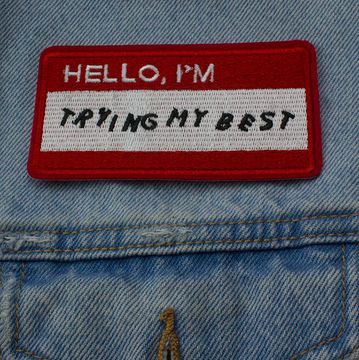 Нашивка на рюкзак и на одежду. Hello I'm