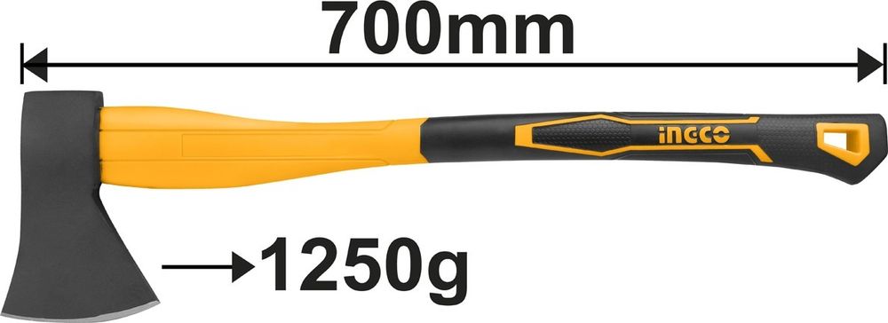 Топор 1,25 кг INGCO HAX02012508