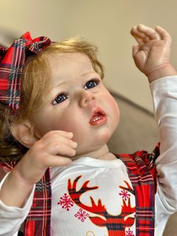 Кукла Реборн мягконабивная 75см в пакете (FA-348A)