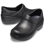 Женские черные сабо для работы CROCS Women's Neria Pro II Clog