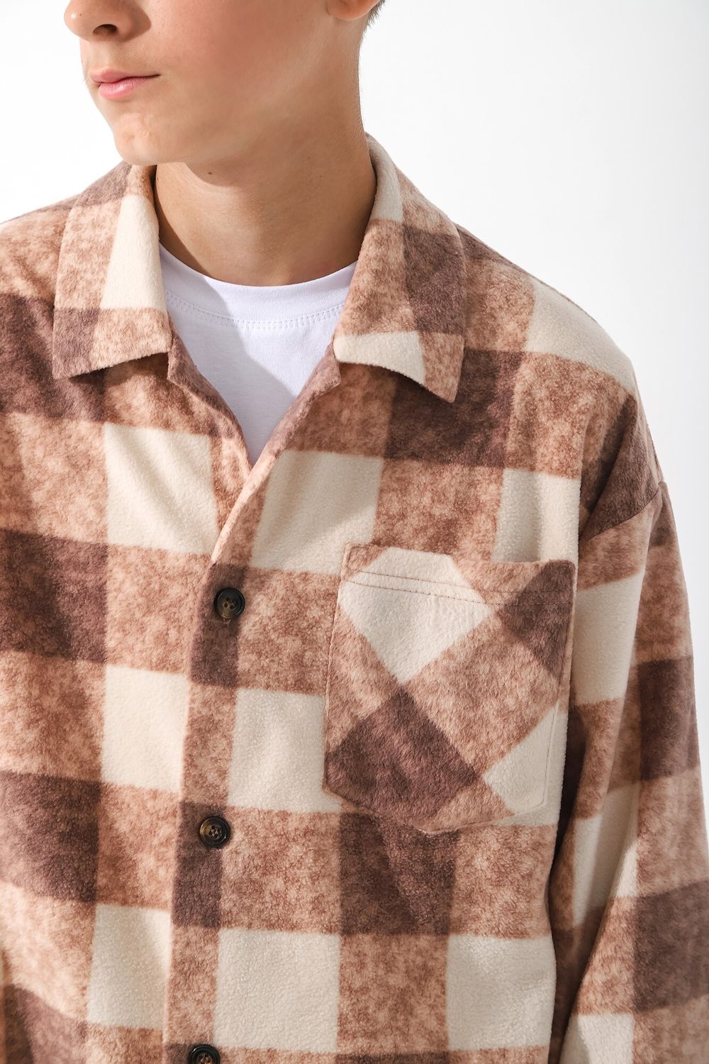 Толстовка мальчик Рубашка Гамбит-2 Виотекс БЕЖЕВЫЙ